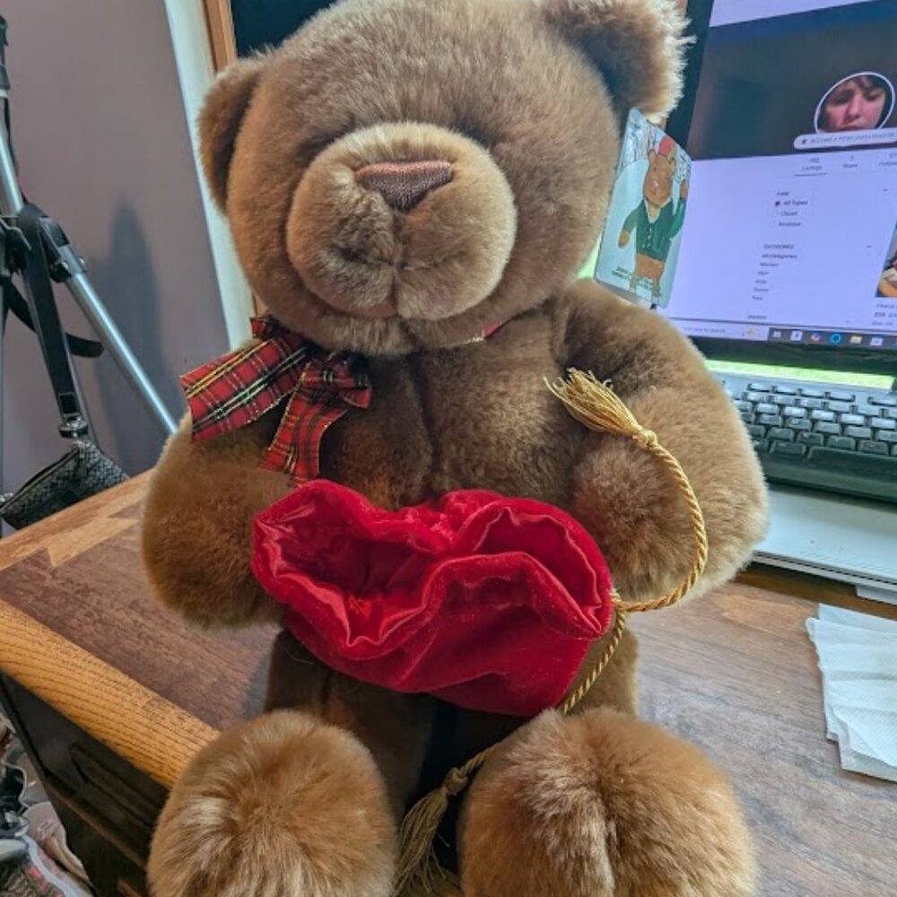 Brown Stuffed Bear By Gund